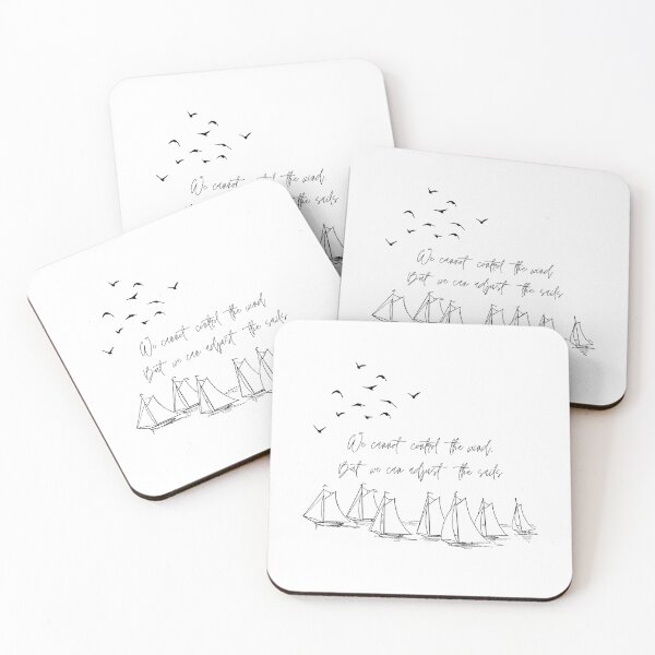 Item preview, We cannot control the wind sailing quote designed and sold by soniaaseguin.