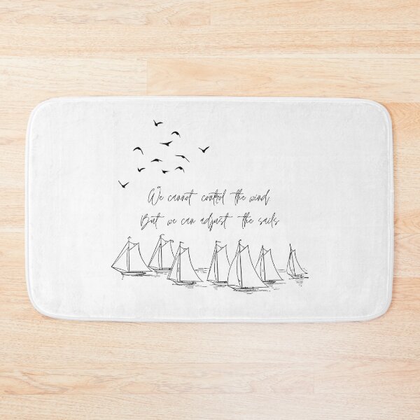 Item preview, We cannot control the wind sailing quote designed and sold by soniaaseguin.