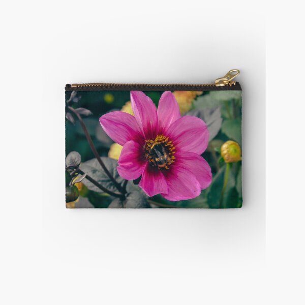 Item preview, Cute bumblebee on a pink flower designed and sold by chiaravisuals.