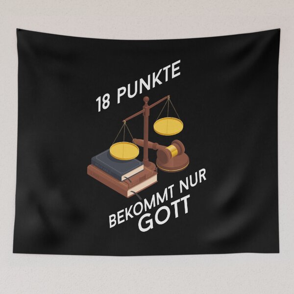 Item preview, Only God Jura Spruch gets 18 points designed and sold by PlatonisDesign.
