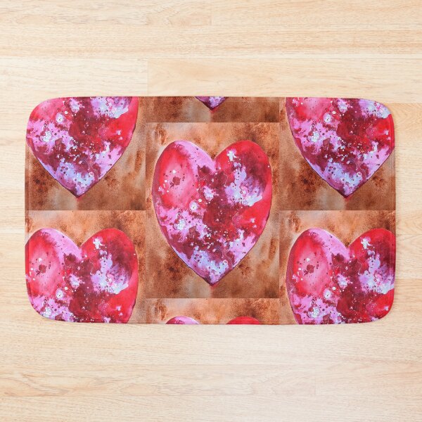 Item preview, Pink Heart Exploding designed and sold by Laura King  Fine Arts.