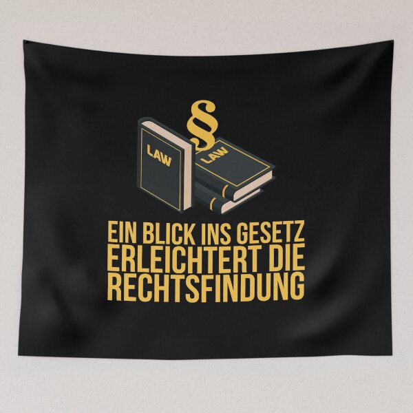 Item preview, A look into the law funny Jura saying designed and sold by PlatonisDesign.