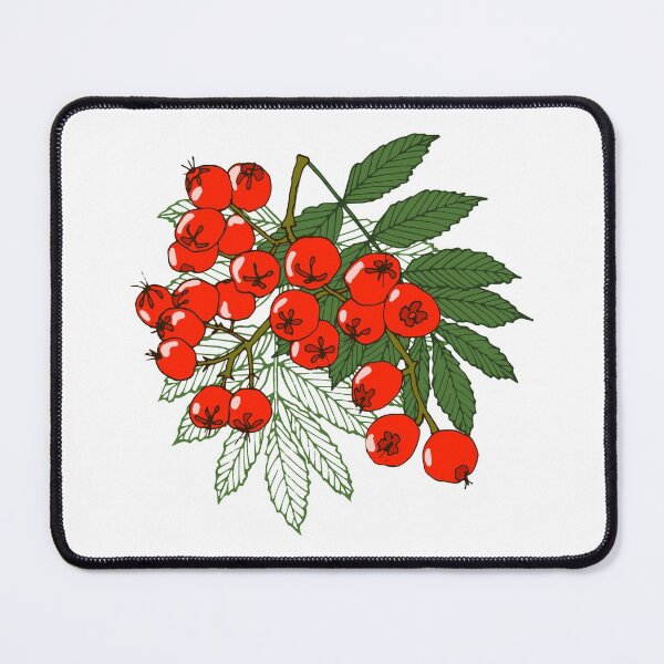 Item preview, Orange berries of rowan tree designed and sold by Lenamakina.