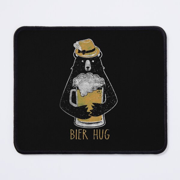 Item preview, Funny Oktoberfest Bier Beer Bear Hug German Party designed and sold by bigraydesigns.
