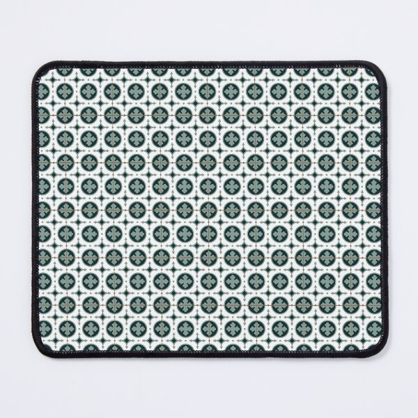 Item preview, Green Lisbon Portugal tile pattern designed and sold by arkantus.