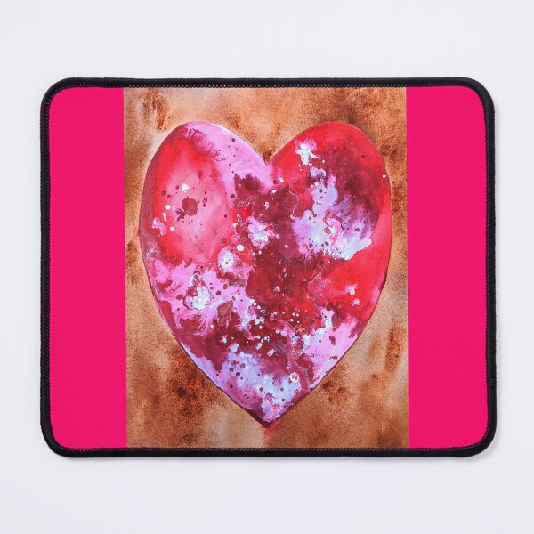 Item preview, Pink Heart Exploding designed and sold by Laura King  Fine Arts.