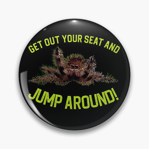 Item preview, Jump Around Cute Jumping Spider designed and sold by Zurickdesigns.