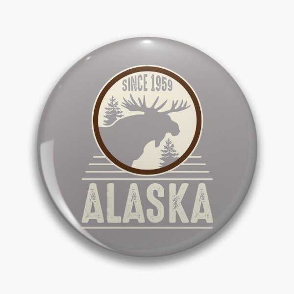 Item preview, Alaska Since 1959 Moose Design designed and sold by Angela Mello.