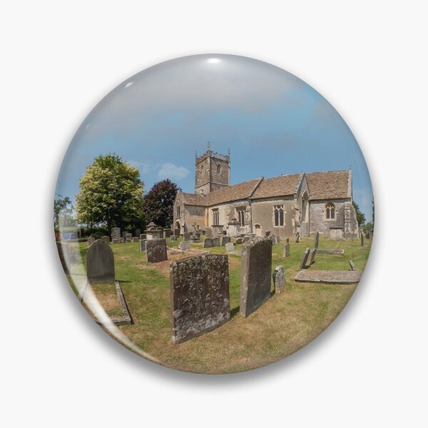 Aperçu de l'œuvre 360 panorama of Frampton Church and churchyard, Gloucestershire créée et vendue par yackers1.