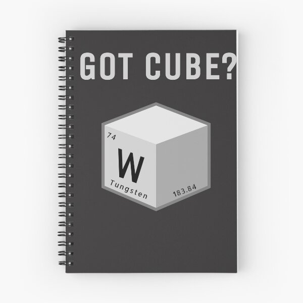 Item preview, Got Cube? Tungsten 74 W 183.84 designed and sold by BuyMe1.