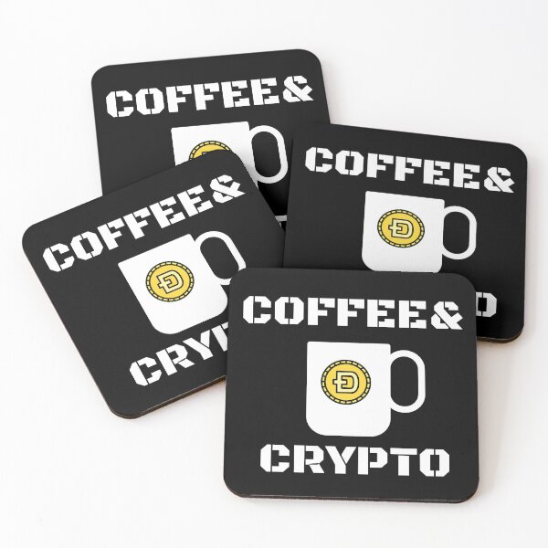 Item preview, Coffee and Crypto Crypto currency HODL Gift idea designed and sold by BronikowskiART.