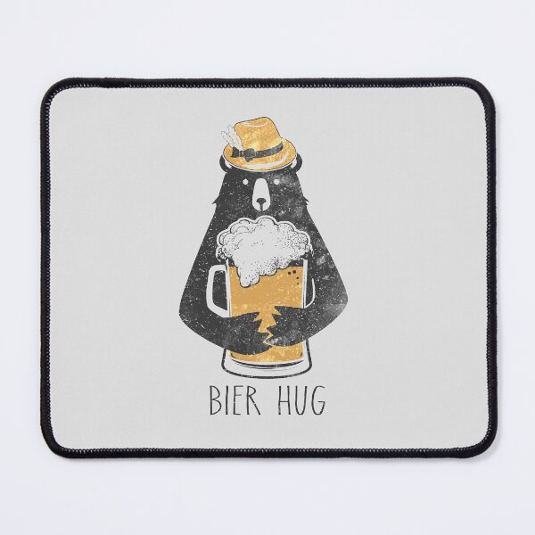 Item preview, Funny Oktoberfest Bier Beer Bear Hug German Fun Party designed and sold by bigraydesigns.