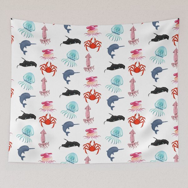 Item preview, famous sea creatures designed and sold by Hinny8.