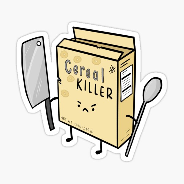 cereal killer Sticker