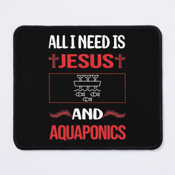 Item preview, Funny Jesus Aquaponics Aquaponic designed and sold by DougPoulos.