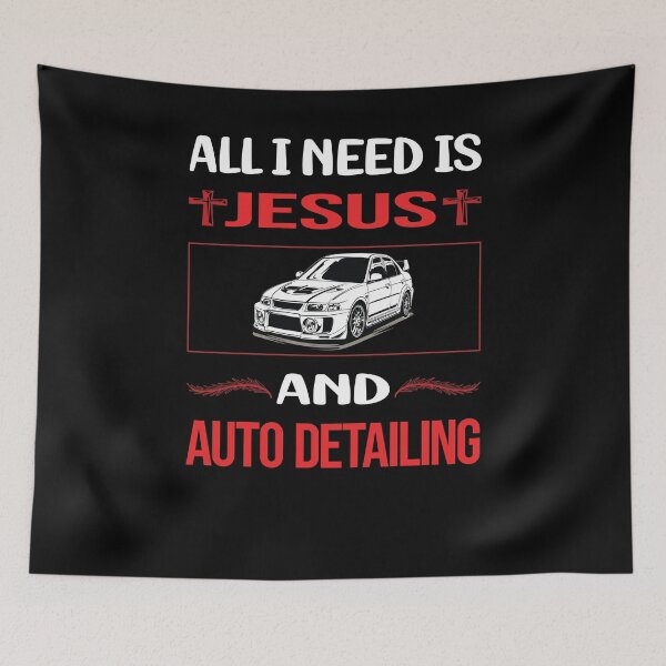 Item preview, Funny Jesus Auto Detailing Detail Detailer designed and sold by DougPoulos.