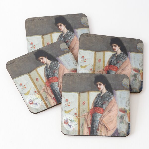 Item preview, The Princess from the Land of Porcelain (1863-1865) - James Abbott McNeill Whistler designed and sold by SALON DES ARTS.