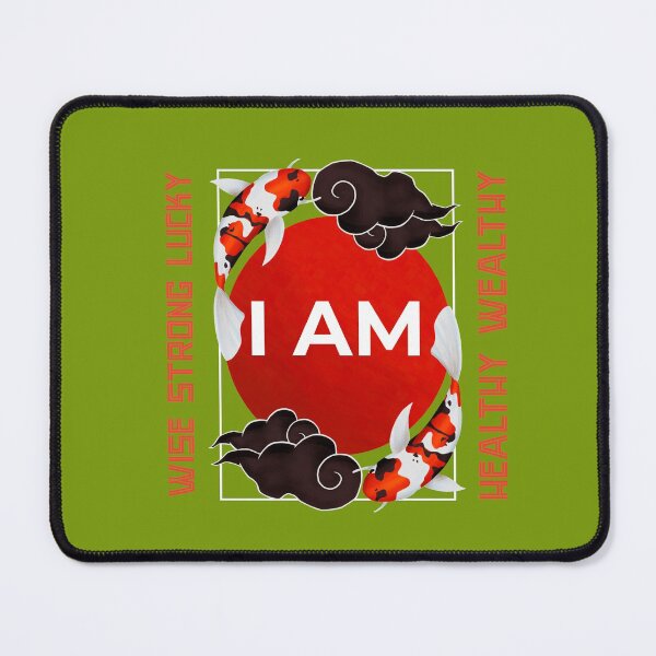 Item preview, I Am Wise Strong Lucky Healthy Wealthy designed and sold by iASunshine.