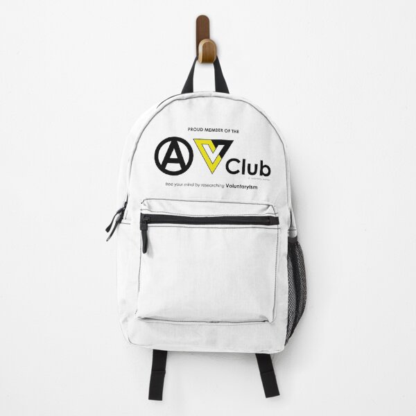 Item preview, A. V. Club (Anarchist/Voluntaryist) designed and sold by VoluntaryPanda.