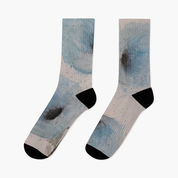 Item preview, Light Blue Flowers designed and sold by Jennifer Yatzeck.