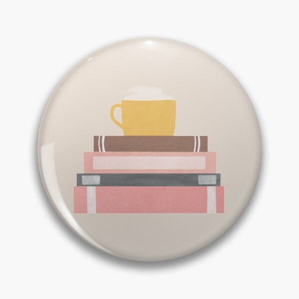 Item preview, Books and Coffee - Bookish Art designed and sold by Homebody Hobbyist.