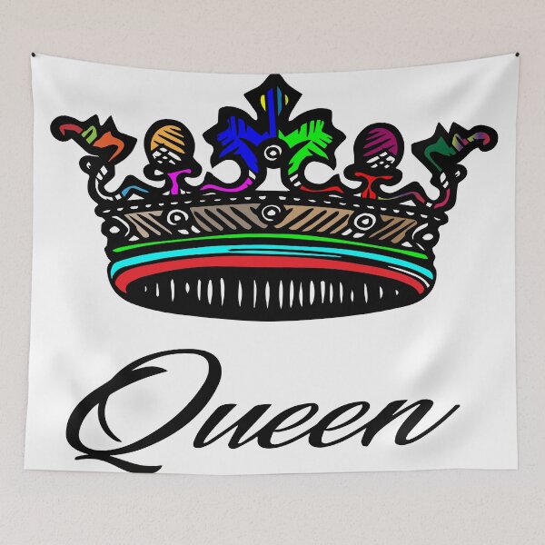 Item preview, Pretty Queen - colorful crown designed and sold by yxaxcx.