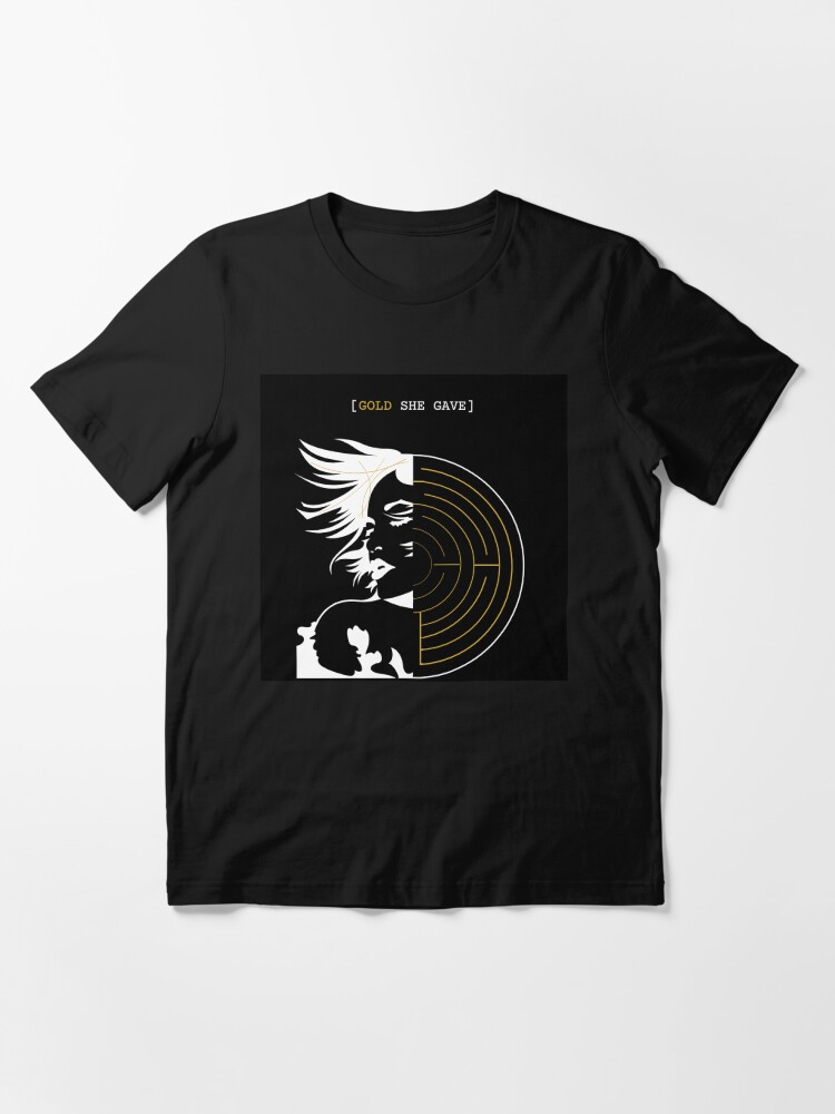 Thumbnail 3 of 7, Essential T-Shirt, Kristian Zenz: GOLD SHE GAVE labyrinth designed and sold by KristianZenz.