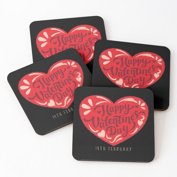 Item preview, Happy valentine's day - funny quote designed and sold by VichallanStudio.