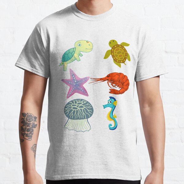 Item preview, creepy sea creatures designed and sold by Hinny8.