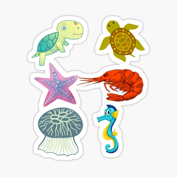 Item preview, creepy sea creatures designed and sold by Hinny8.