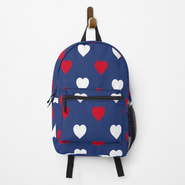 Item preview, Red White Hearts Pattern designed and sold by FashionHeritage.