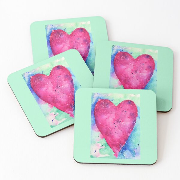 Item preview, Watercolor Heart designed and sold by Laura King  Fine Arts.