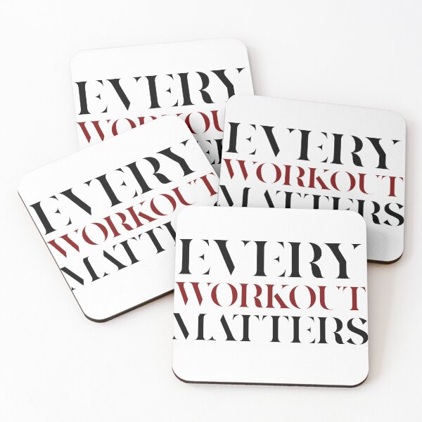 Item preview, Every Workout Matters - Fitness - Motivational Quotes designed and sold by bykc2.