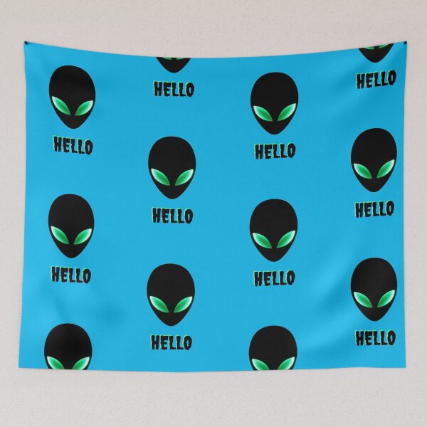 Aperçu de l'œuvre Bonjour extraterrestre créée et vendue par BiHstore.