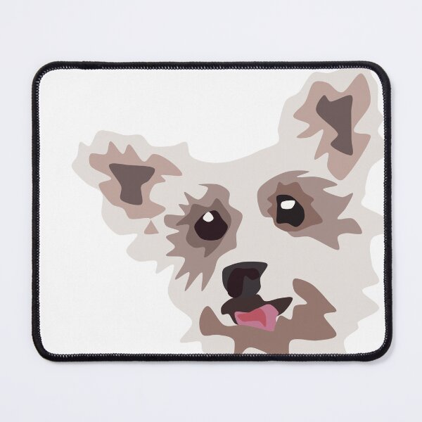 Item preview, Scruffy Dog Abstract Drawing designed and sold by LookieLooArt.