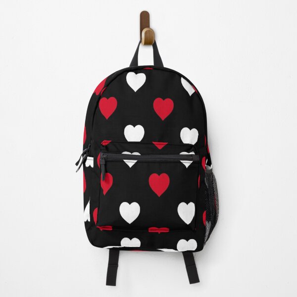 Item preview, Red White Hearts Pattern designed and sold by FashionHeritage.