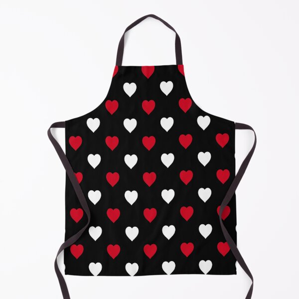 Item preview, Red White Hearts Pattern designed and sold by FashionHeritage.