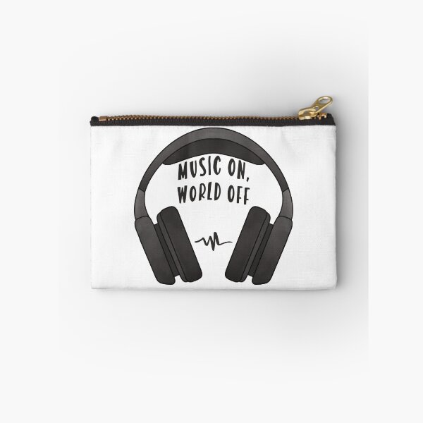 Item preview, Music On, World Off  designed and sold by Homebody Hobbyist.
