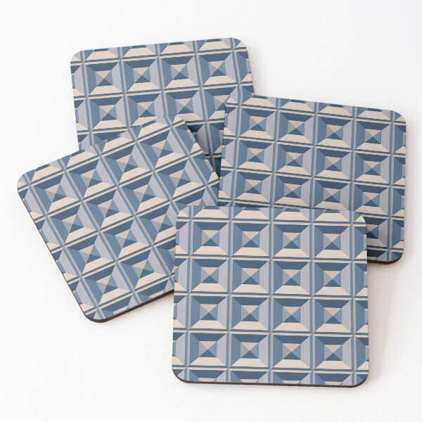 Item preview, Blue embossed Estrela Portugal tile pattern designed and sold by arkantus.