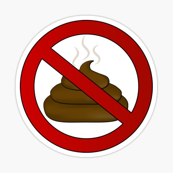 Item preview, no dog poop sign illustration designed and sold by pixxart.