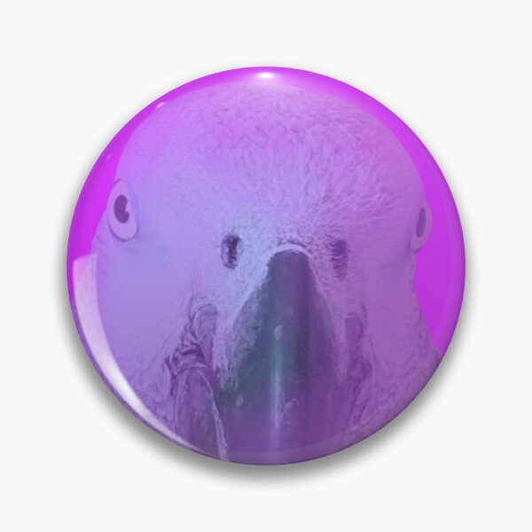 Item preview, African Grey Parrot In Purple  designed and sold by Emma Martinez.