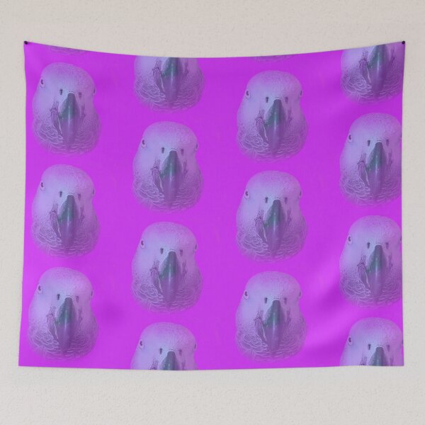 Item preview, African Grey Parrot In Purple  designed and sold by Emma Martinez.