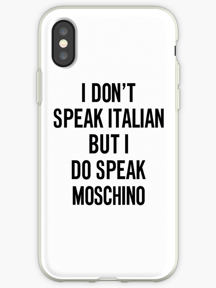 coque iphone xs moschino coque iphone xs moschino
