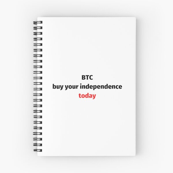 Item preview, Btc compra tu independencia hoy designed and sold by czavonarola.