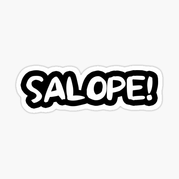 Salope!, salope Sticker