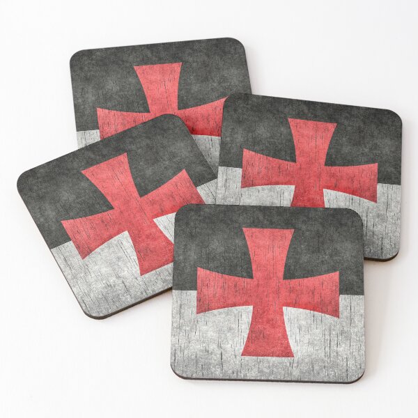 Item preview, Knights Templar Flag in Super Grunge designed and sold by Bruiserstang.