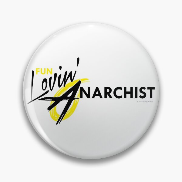 Item preview, Fun Lovin' Anarchist - White Background designed and sold by VoluntaryPanda.