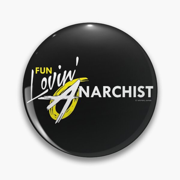 Item preview, Copy of Fun Lovin' Anarchist - Black Background designed and sold by VoluntaryPanda.