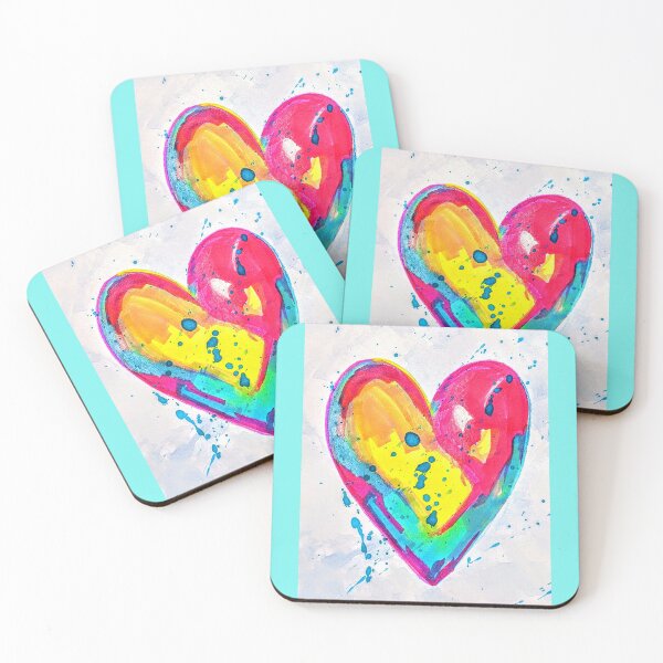 Item preview, Bright Heart and Blue designed and sold by Laura King  Fine Arts.