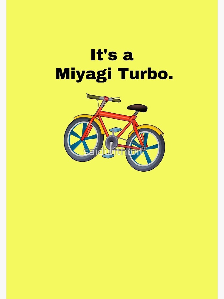 Karate Kid/Miyagi Turbo Journal